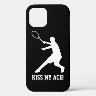 KISS MY ACE funny tennis player quote personalised iPhone 12 Case