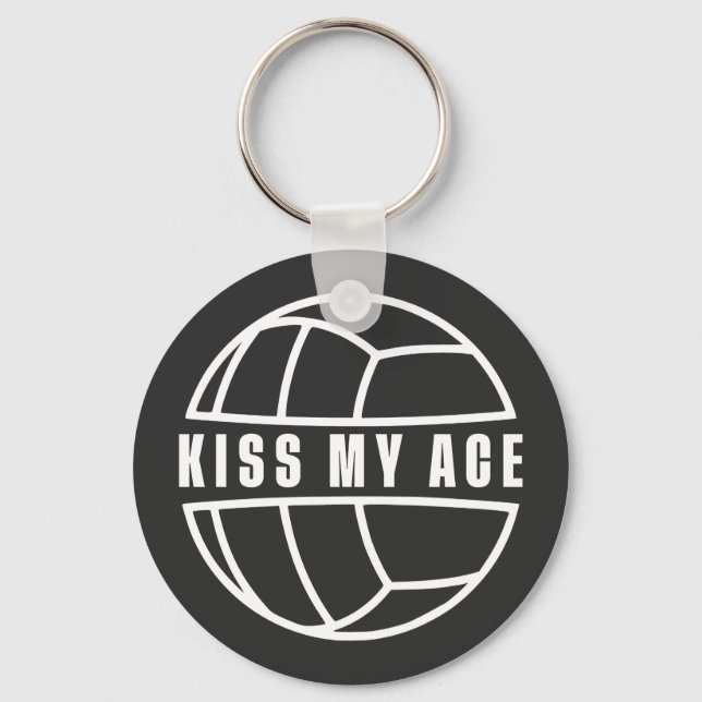 Kiss my Ace Key Ring (Front)
