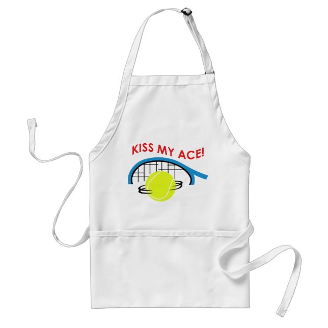 Kiss my Ace Standard Apron (Front)
