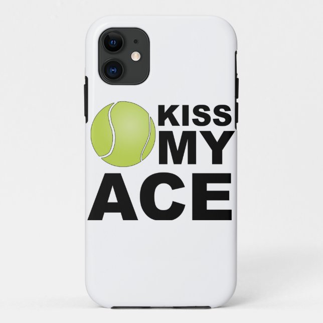 Kiss my Ace! Tennis iPhone 5 Cover (Back)