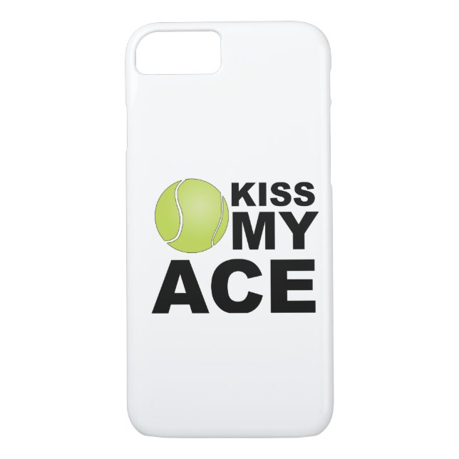 Kiss my Ace! Tennis iPhone 7 case (Back)