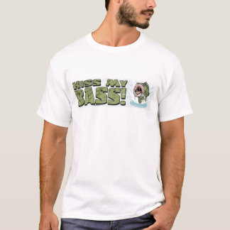 Kiss My Bass Big Mouth Fish Gear T-Shirt