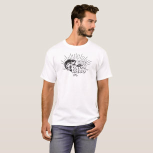 "Kiss My Bass" - Funny Bass Fishing Humour Tee