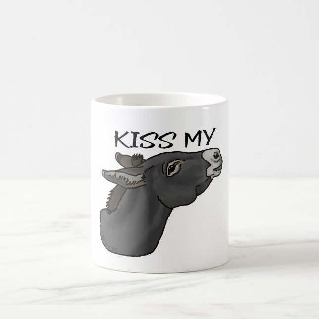 Kiss My... Burro Coffee Mug (Center)