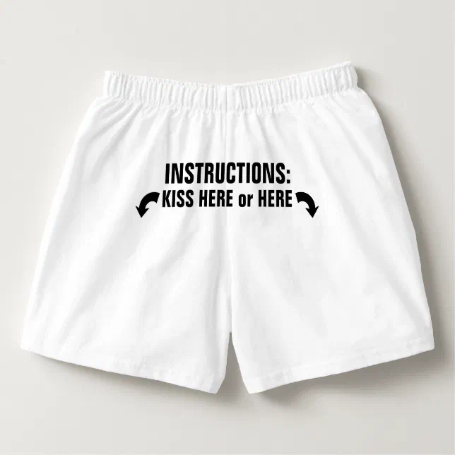 I LICKED IT SO IT'S MINE with a kiss Boxers, Zazzle