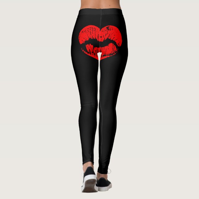 Kiss My Butt Leggings (Back)