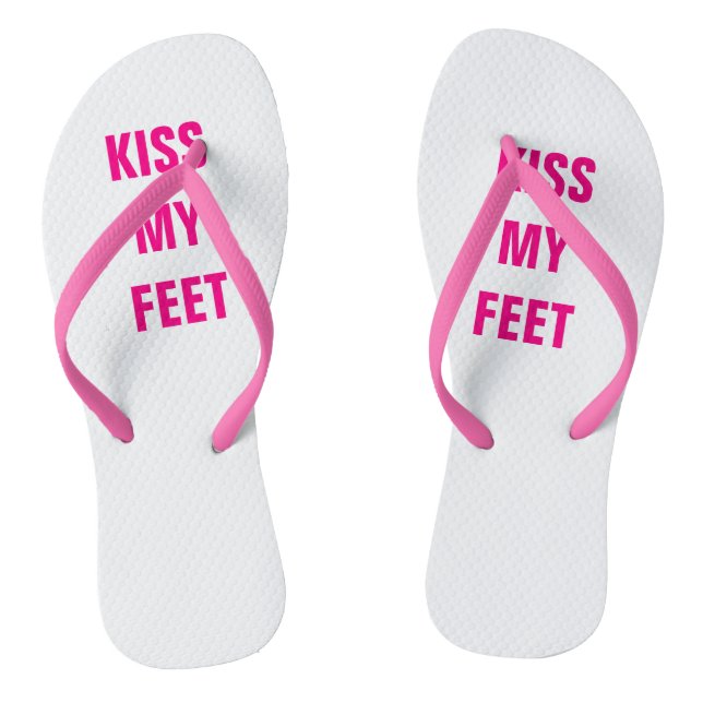 KISS MY FEET! FLIP FLOPS (Footbed)