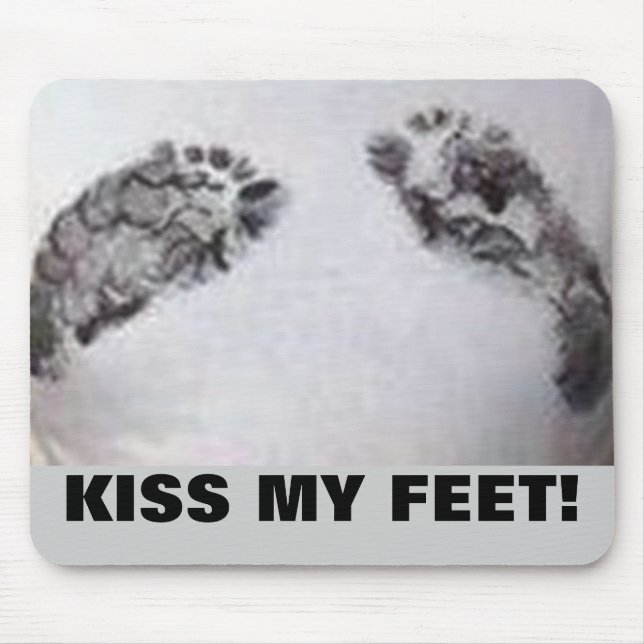 KISS MY FEET! MOUSE MAT (Front)