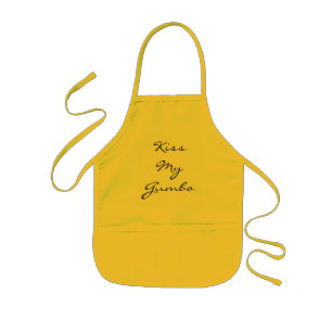 Kiss My Gumbo Kids Apron