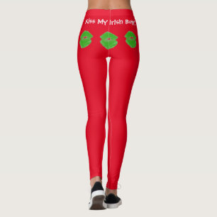 Kiss My Irish Butt! 4Maureen Leggings