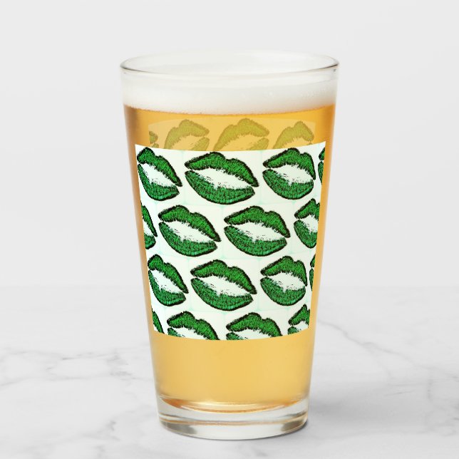 Kiss My Irish Glass (Back Filled)