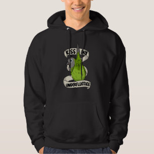 Kiss My Parrot Underfluffies I Dusky-headed Conure Hoodie
