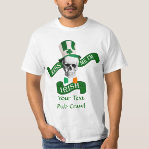 Kiss my shamrocks St Patrick's day T-Shirt