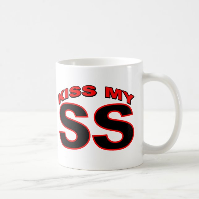 Kiss My SS Coffee Mug (Right)