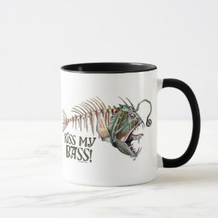 Kiss My Ugly Bass by Mudge Studios Mug