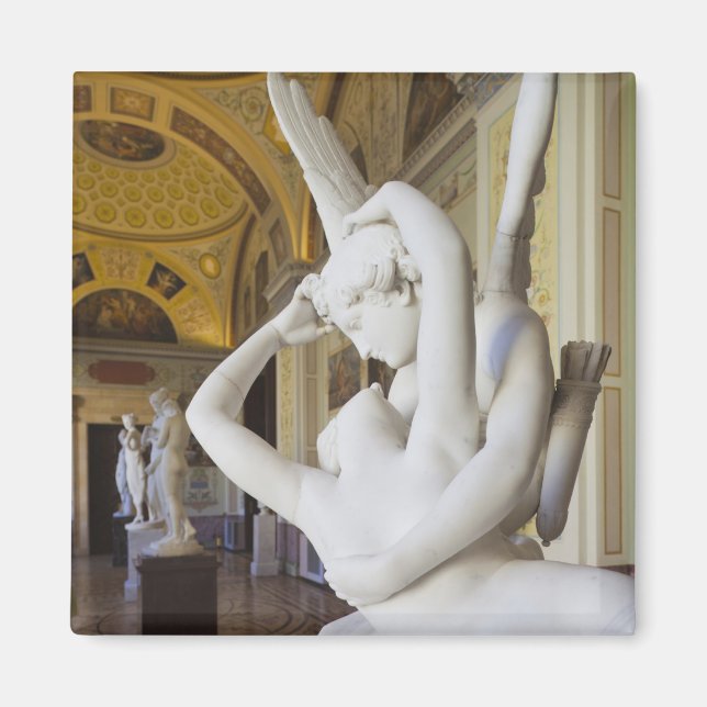 Kiss of Cupid and Psyche, by Antonio Canova 2 Magnet (Front)