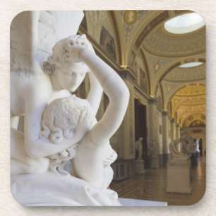 Kiss of Cupid and Psyche, by Antonio Canova Coaster