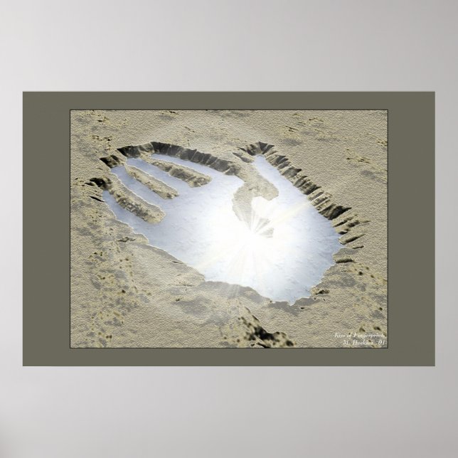 Kiss of Fingerprints Poster (Front)