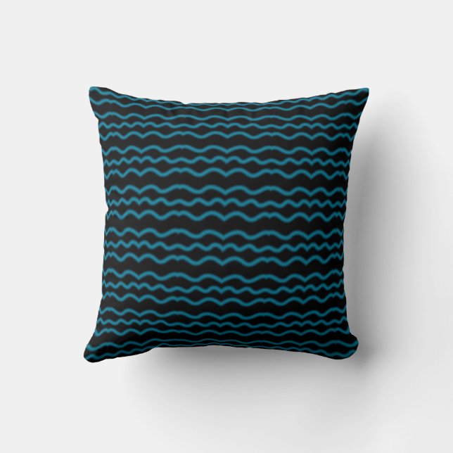 Kiss Of Light Modern Pop Art Abstract Cushion (Back)