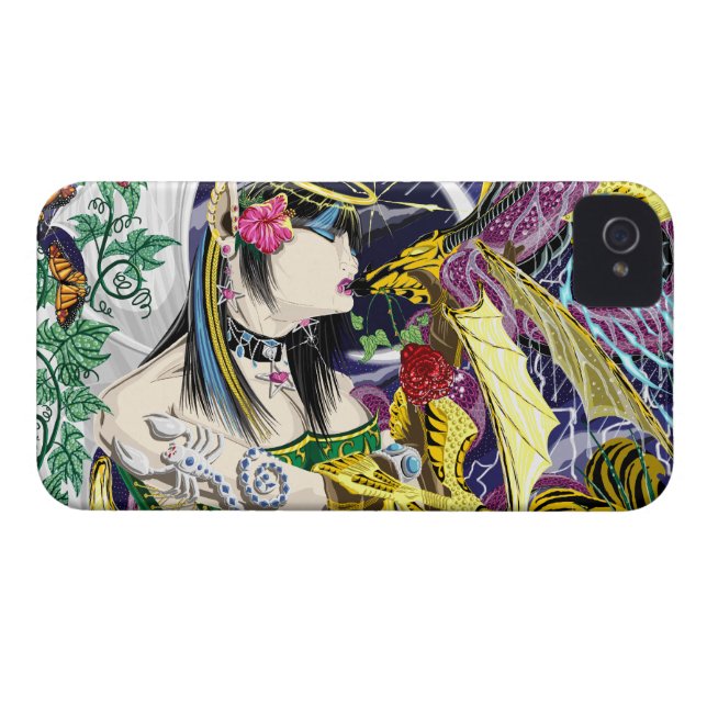 Kiss Of The Dragon iPhone4/4S Cases (Back Horizontal)