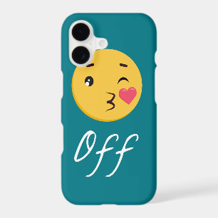 Kiss Off Emoji Funny Trendy Popular Cute