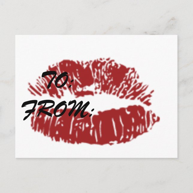 Kiss on a Card (Front)