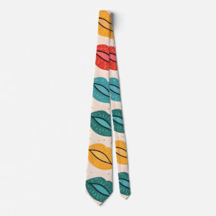 Kiss Pattern Tie
