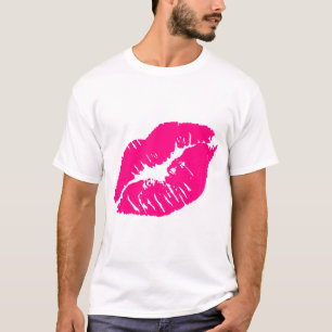 Kiss Pink Lips T-Shirt