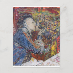 "Kiss" Postcard