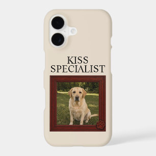 Kiss Specialist Custom Funny Dog Photo