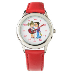 Kiss - Sweet Romantic Couple - Love - I Love You Watch