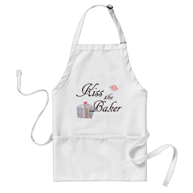 Kiss the Baker Apron (Front)