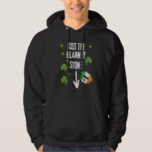 Kiss The Blarney Stone St Patricks Irish Sayings   Hoodie