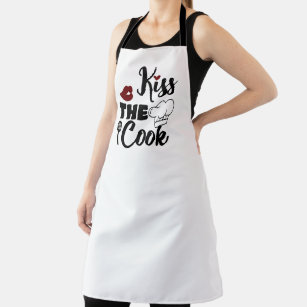 kiss the cook apron