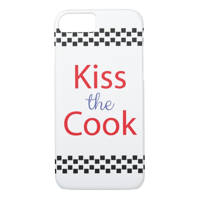 Kiss The Cook Case-Mate iPhone Case (Back)