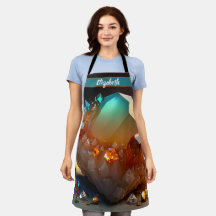 Kiss The Cook Food Chef Kitchen BBQ Baker Crystal