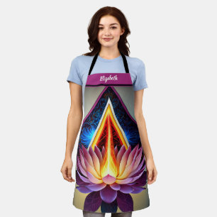 Kiss The Cook Food Chef Kitchen BBQ Baker Lotus Apron