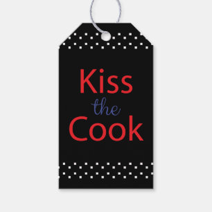 Kiss The Cook Gift Tags