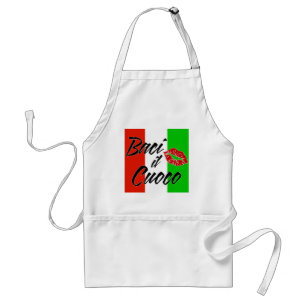 Kiss The Cook (Italian) Standard Apron