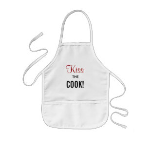 Kiss the Cook! Kids Apron