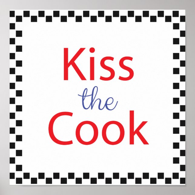 Kiss The Cook Poster (Front)