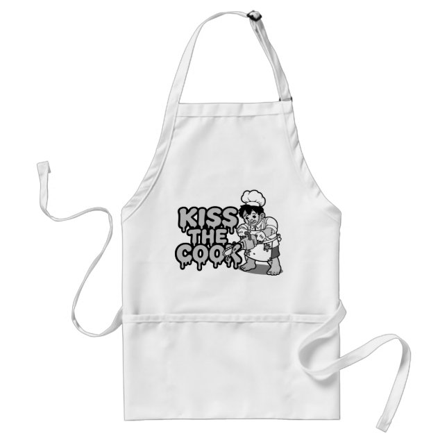 Kiss the Cook Standard Apron (Front)