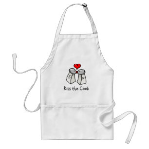 "Kiss the Cook" Standard Apron