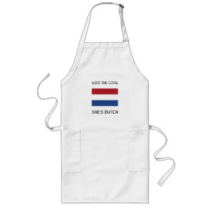 Kiss The Dutch Cook Long Apron