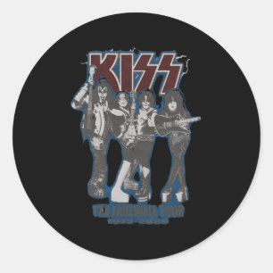 Kiss The Farewell Tour Classic Round Sticker