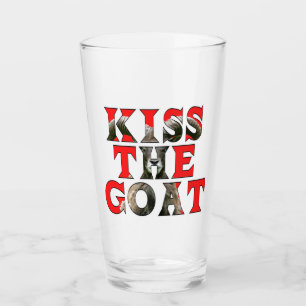 Kiss the Goat Original Logo Pint Glass