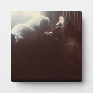 Kiss the Maltese Plaque