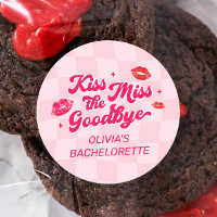 Kiss the Miss Goodbye Bachelorette Party Favour