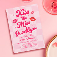 Kiss the Miss Goodbye Bridal Shower