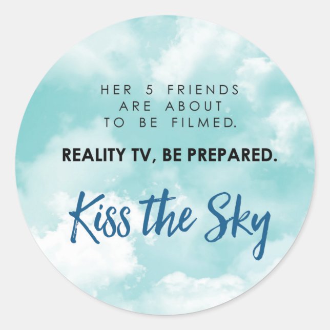 Kiss the Sky Sticker (Front)